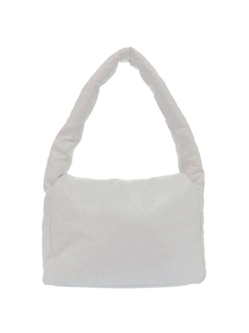 Balenciaga Monaco Sling Bag BB Logo Silver Calfskin Leather White - Picture 3 of 8